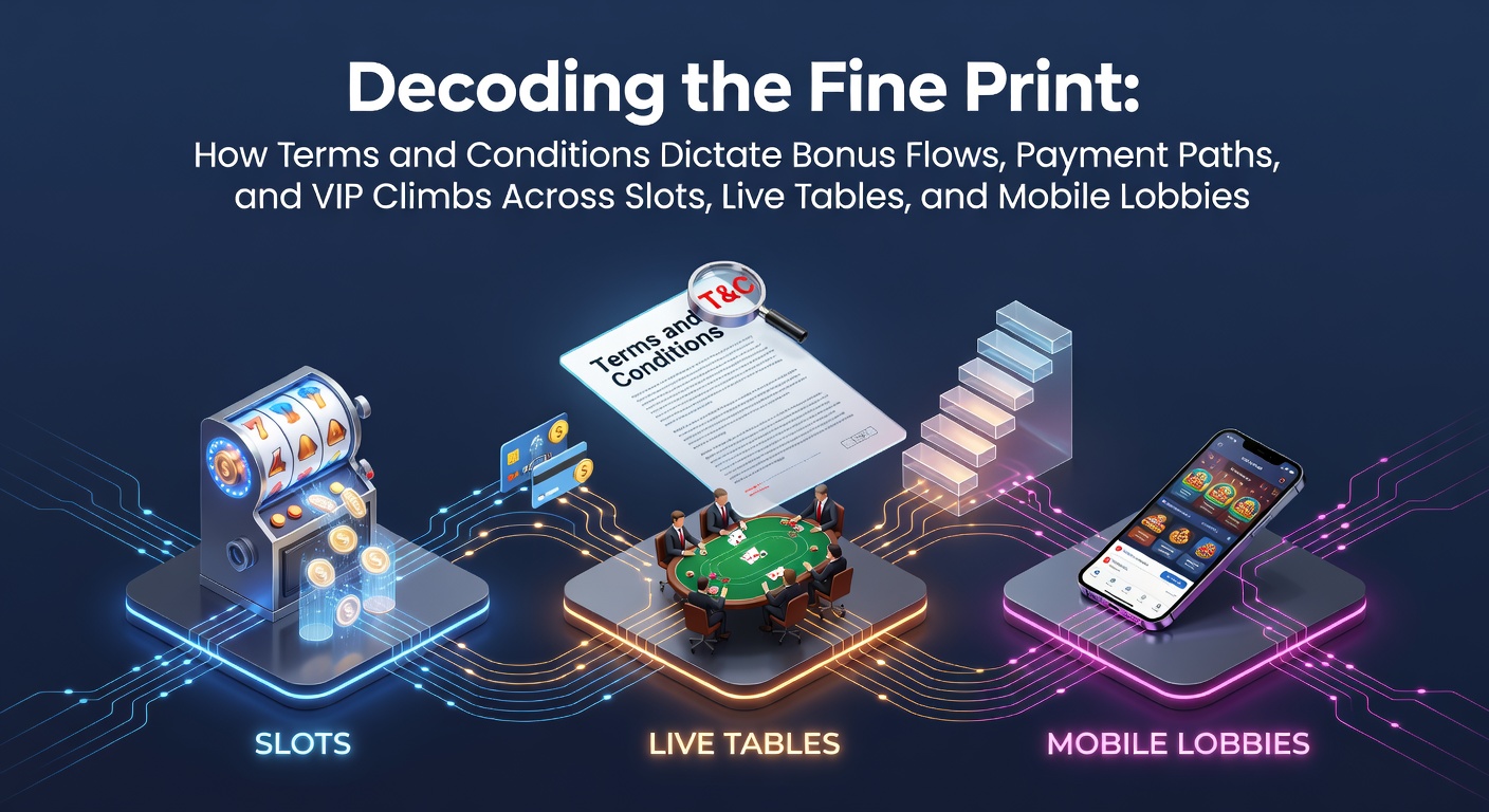 Close-up view of a contract fine print highlighting bonus terms, wagering requirements, and payment clauses under a magnifying glass, symbolizing the scrutiny needed in online casino agreements