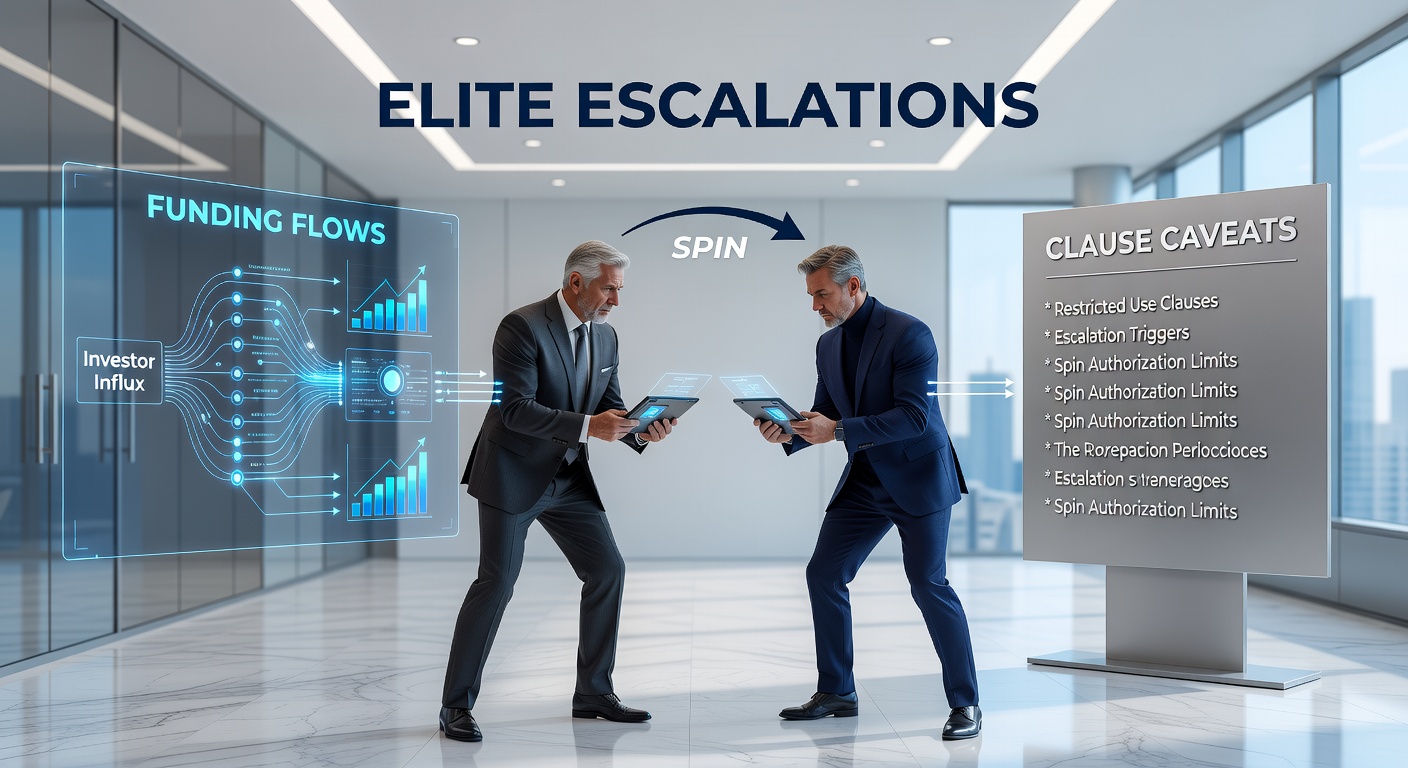 Dynamic graphic showing T&C documents intertwined with deposit arrows leading to VIP podiums in mobile slot and live dealer interfaces