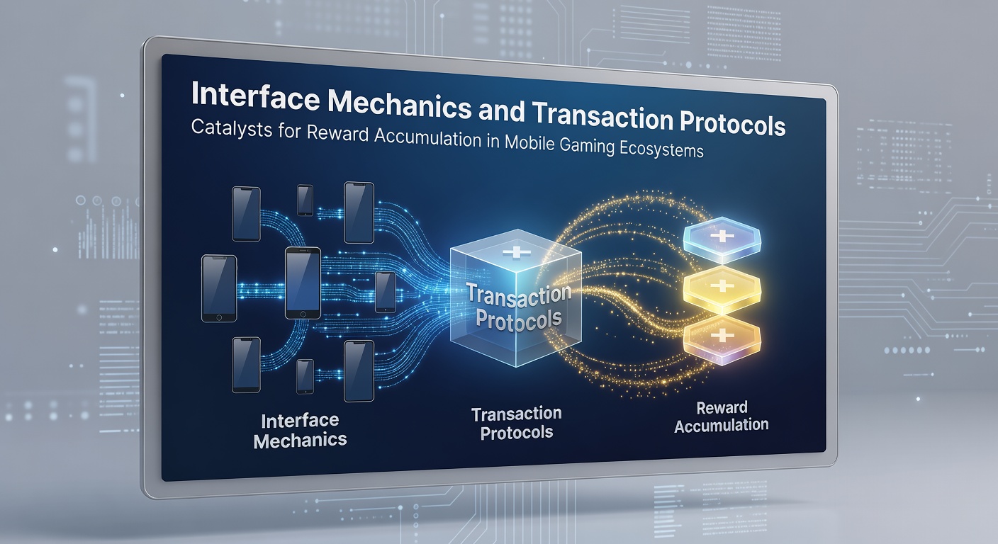 Transaction protocol diagram illustrating reward conversion in mobile gaming apps