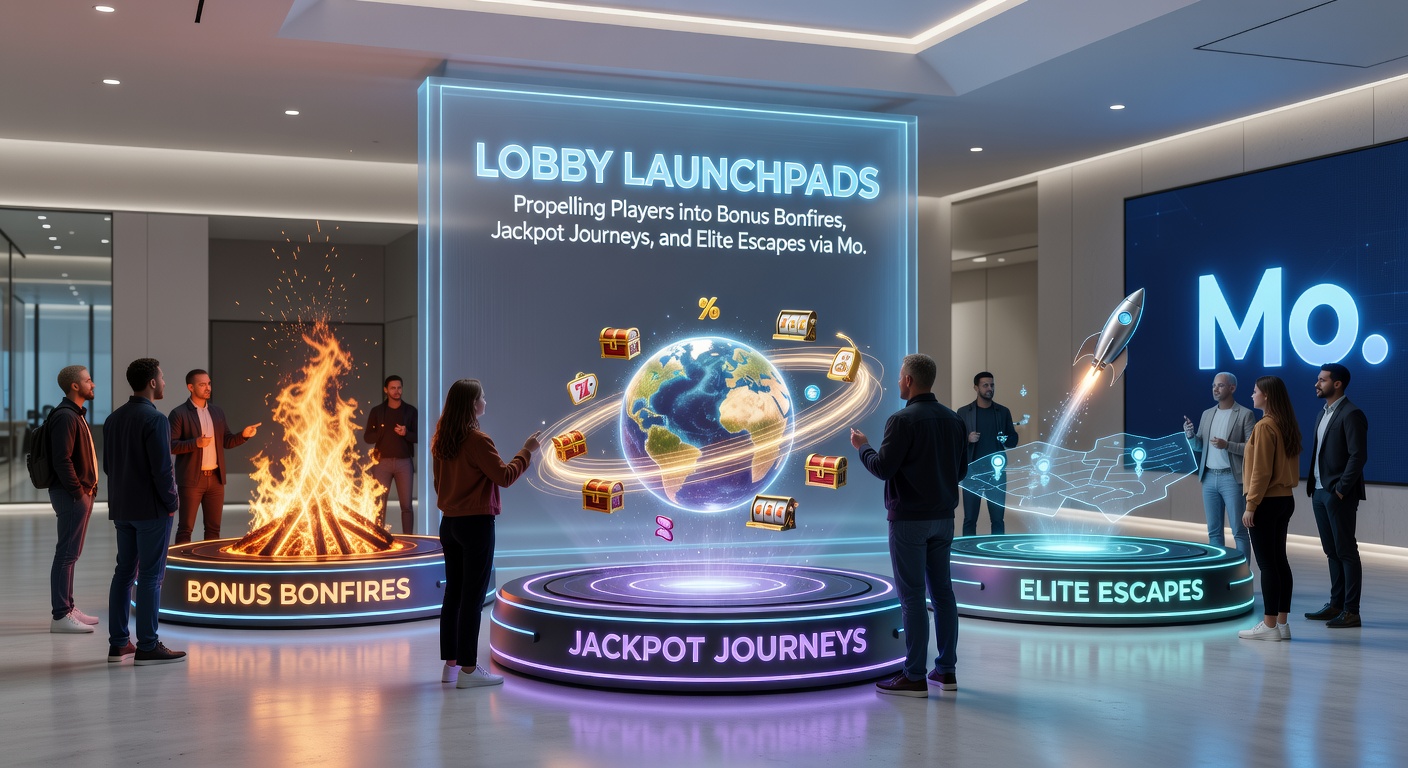 Close-up of a mobile lobby highlighting jackpot progress bars, VIP invitation pop-ups, and bonus wheel spins on a tablet device
