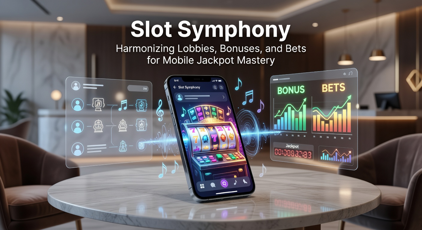 Vibrant mobile slot lobby interface displaying colorful game thumbnails, jackpot meters ticking upward, and bonus offer pop-ups
