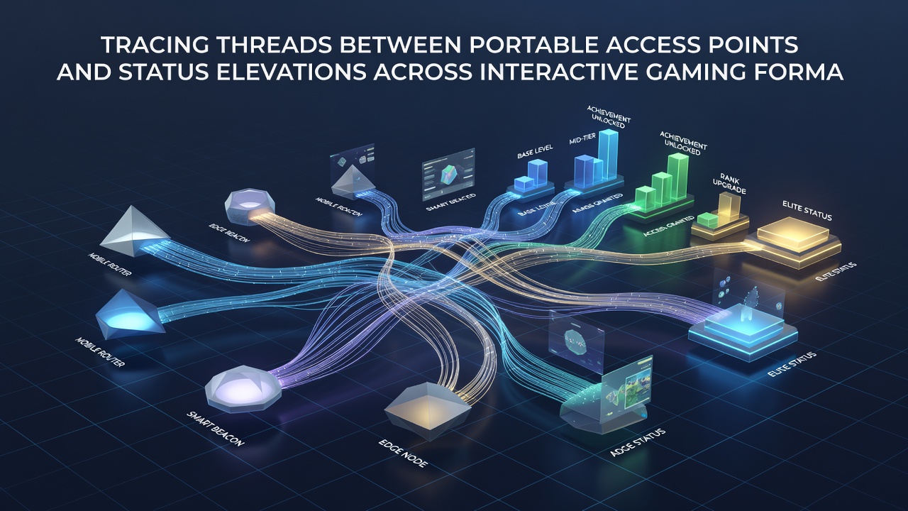 Illustration of loyalty progression pathways linking mobile access to multi-format gaming achievements
